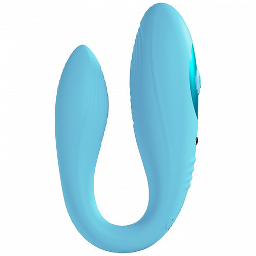 LOVELINE CHARME DUAL MOTOR VIBE BLUE - SHTLOVU053BLU