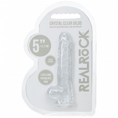 REALROCK REALISTIC W/BALLS 5 TRANSPARENT " - SHTREA208TRA