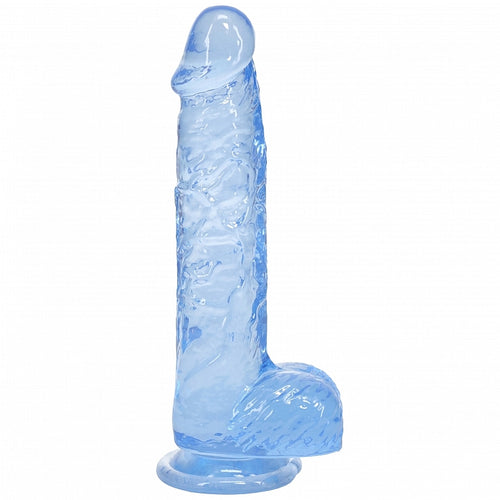 REALROCK REALISTIC W/BALLS 5 BLUE " - SHTREA208BLU