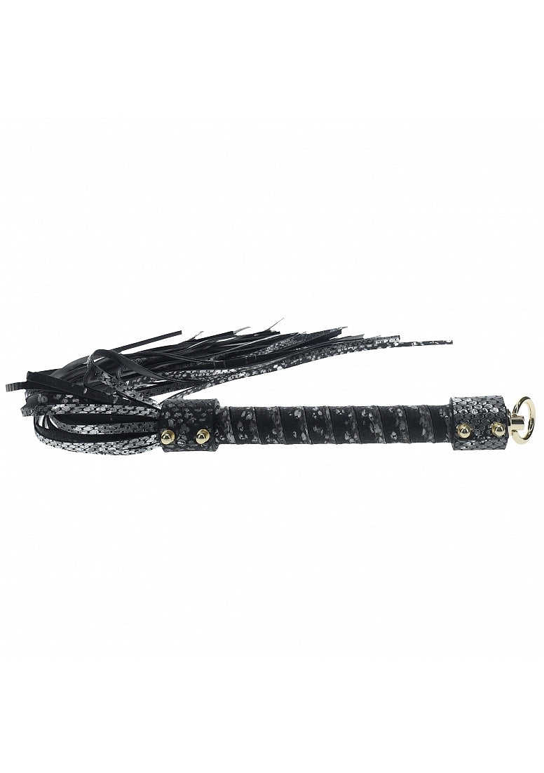 OUCH! FLORENCE COLLECTION FLOGGER - BLACK - SHTOU1004BLK
