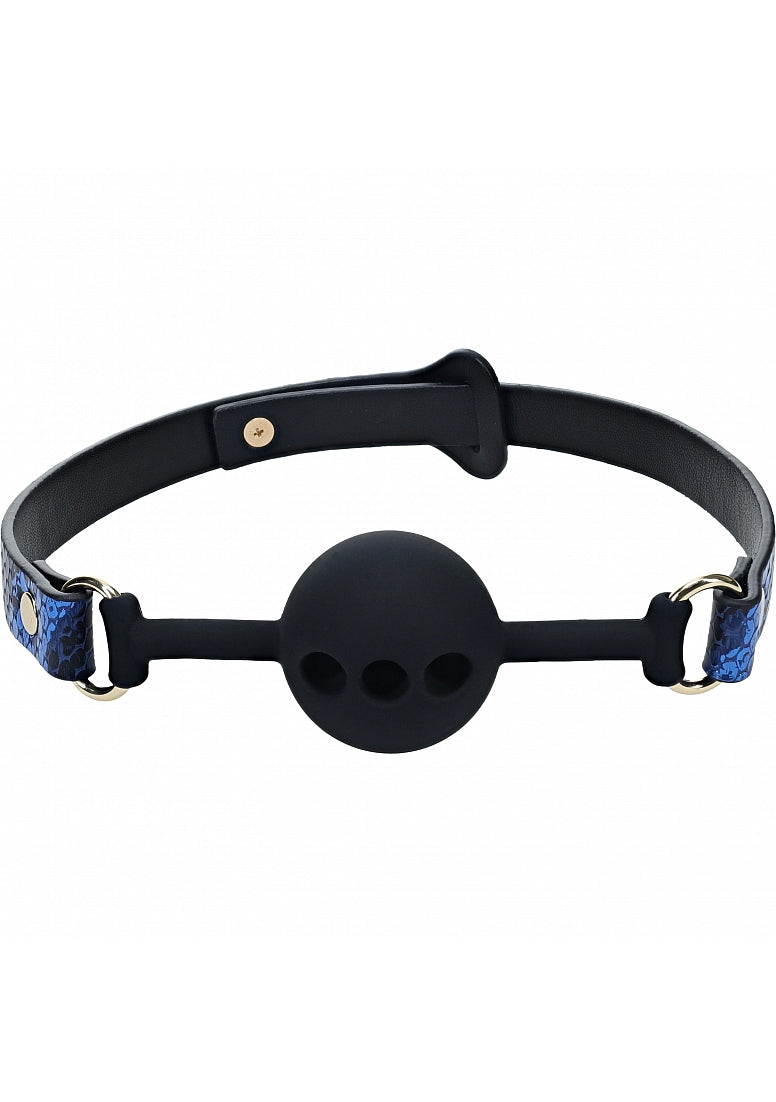 OUCH! FLORENCE COLLECTION SILICONE BALL - BLUE - SHTOU1003BLU