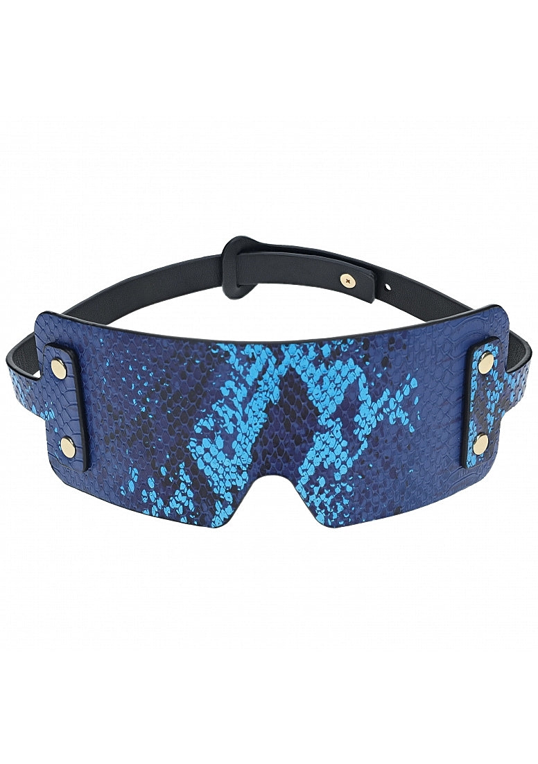 OUCH! FLORENCE COLLECTION BLINDFOLD - BLUE - SHTOU1001BLU