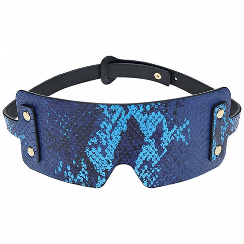 OUCH! FLORENCE COLLECTION BLINDFOLD - BLUE - SHTOU1001BLU