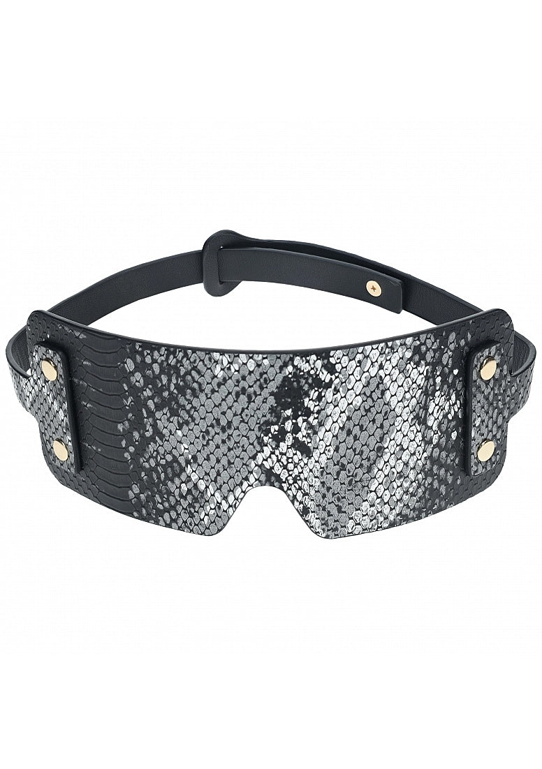 OUCH! FLORENCE COLLECTION BLINDFOLD - BLACK - SHTOU1001BLK