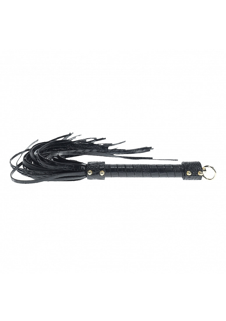 OUCH! ROME COLLECTION FLOGGER - SHTOU1012BLK