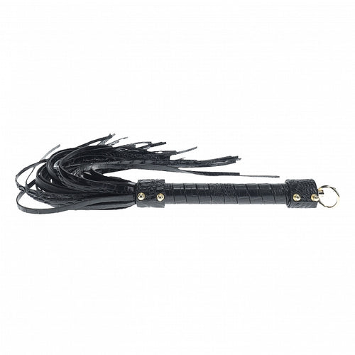 OUCH! ROME COLLECTION FLOGGER - SHTOU1012BLK