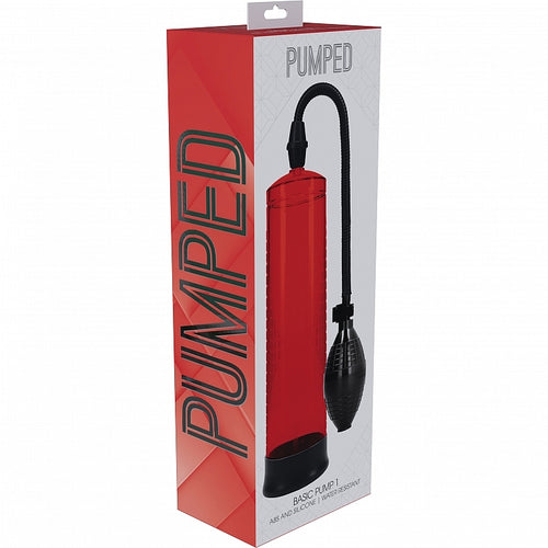 PUMPED BASIC PUMP 1 RED - SHTPMP054RED
