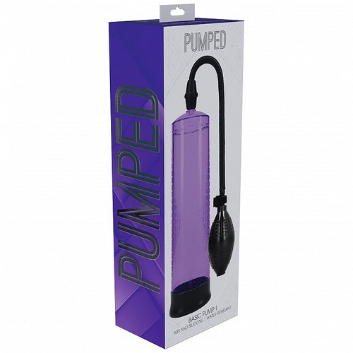 PUMPED BASIC PUMP 1 PURPLE - SHTPMP054PUR