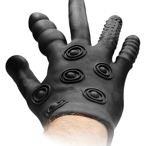 STIMULATION GLOVE BLACK - SHTFST011BLK