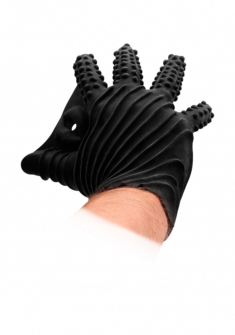 MASTURBATION GLOVE BLACK - SHTFST003BLK