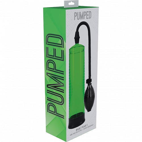PUMPED BASIC PUMP 1 GREEN - SHTPMP054GRN
