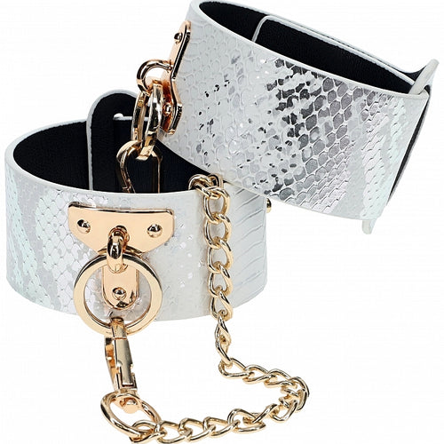 OUCH FLORENCE COLLECTION LEG CUFFS - SHTOU1000WHT