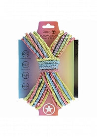 OUCH! BONDAGE ROPE 10 METERS MULTICOLOR 1 - SHTOU1058MUL1