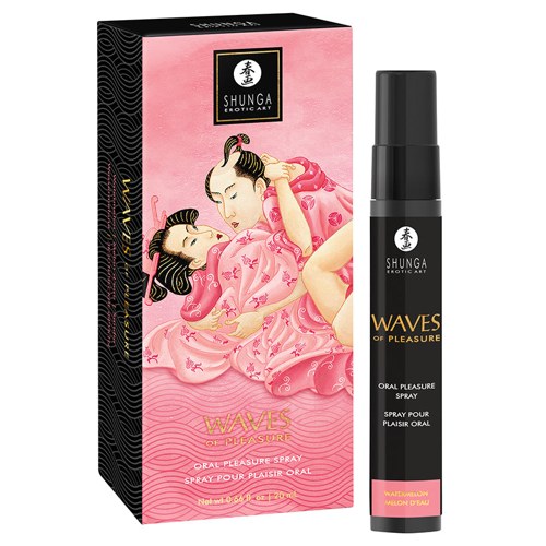 Shunga Waves of Pleasure Oral Pleasure Spray-Watermelon