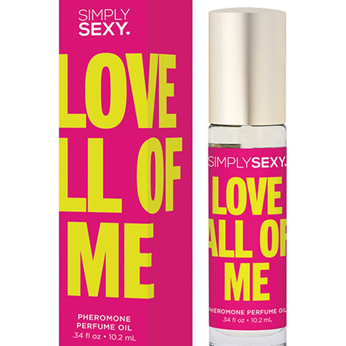 SIMPLY SEXY PHEROMONE PERFUME OIL LOVE ALL OF ME 10.2 ML