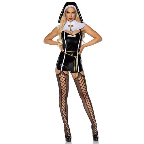 Sinful Sister Nun Costume - 86887     00125