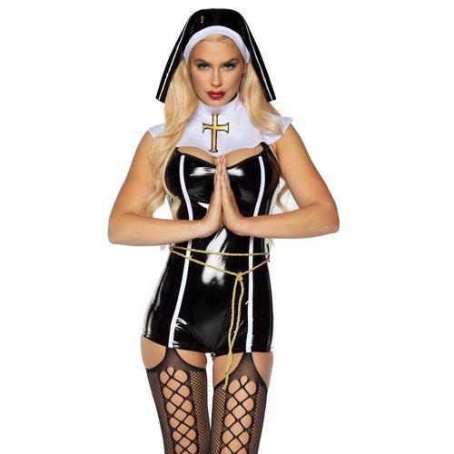 Sinful Sister Nun Costume - 86887     00125