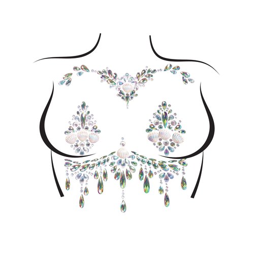Siren Body Jewels Sticker - BODY022   18322