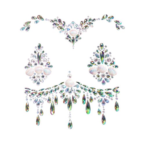 Siren Body Jewels Sticker - BODY022   18322