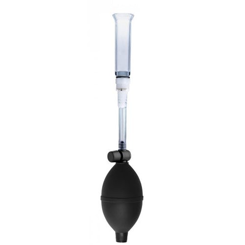 SIZE MATTERS CLITORAL PUMPING SYSTEM W/DETACHABLE ACRYLIC CYLINDER - XRAE749