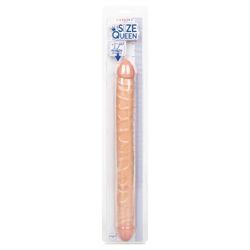 Size Queen Double Dildo-Ivory 17