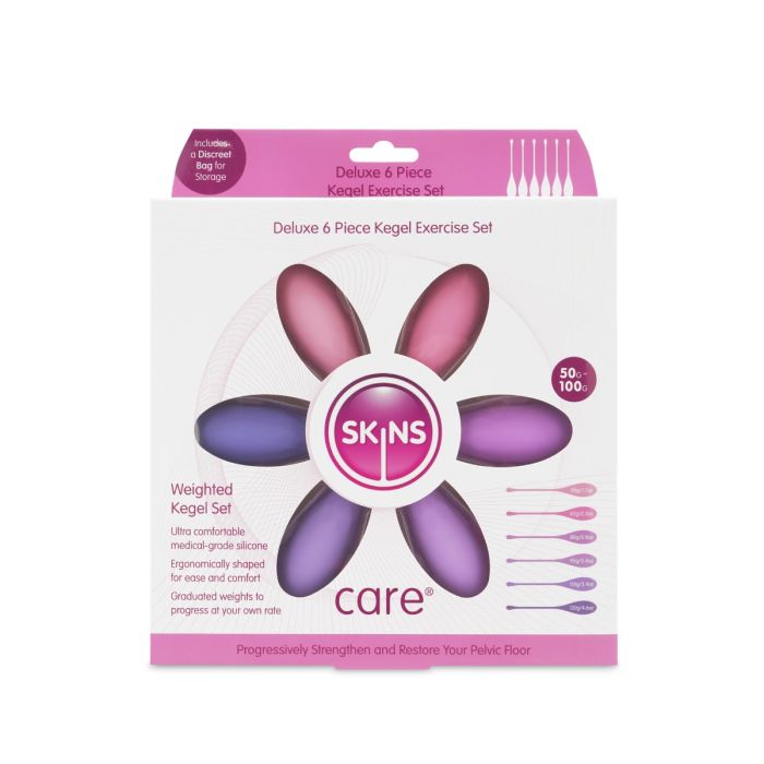 Skins Care - Kegel Exercise Set - 6pc Set - SKCKEG6