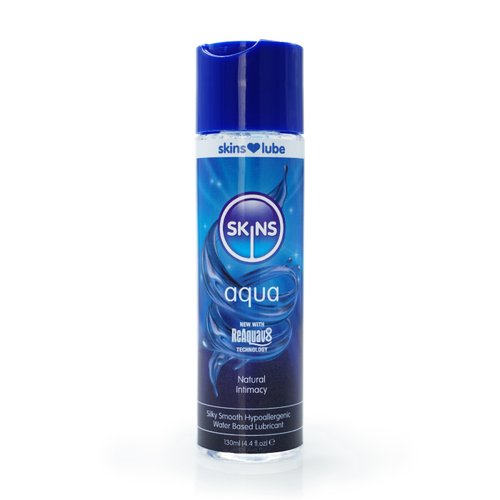 Skins Aqua Water Based Lubricant 4.4 fl oz (130ml) - SKLUBAQ4