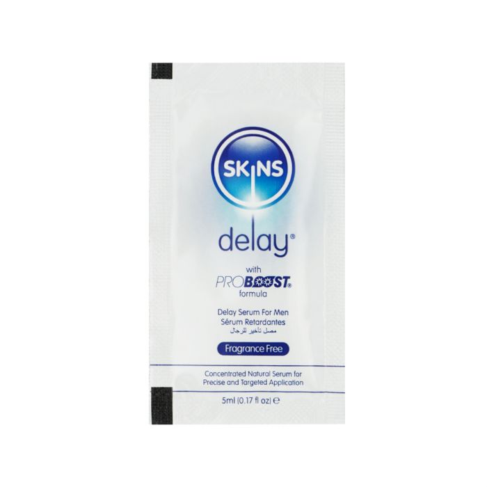 Skins Natural Delay Serum Foil 5ml (Fragrance Free) - SKNDSERFOIL1FF