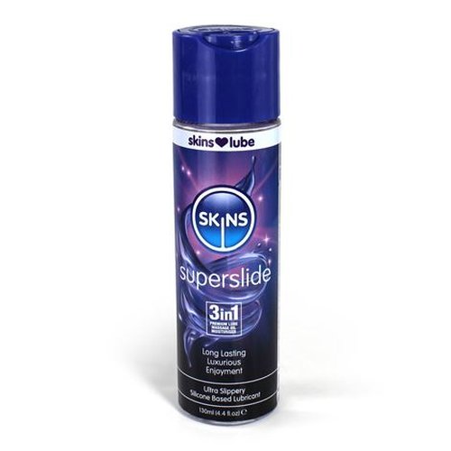 SKINS SUPER SLIDE SILICONE BASED LUBRICANT 4.4 OZ - CRESKLUBSS4