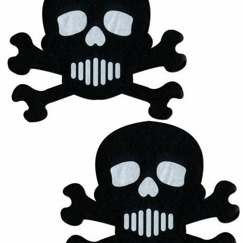 PASTEASE SKULL & CROSSBONES BLACK - PASSKLBKWT5