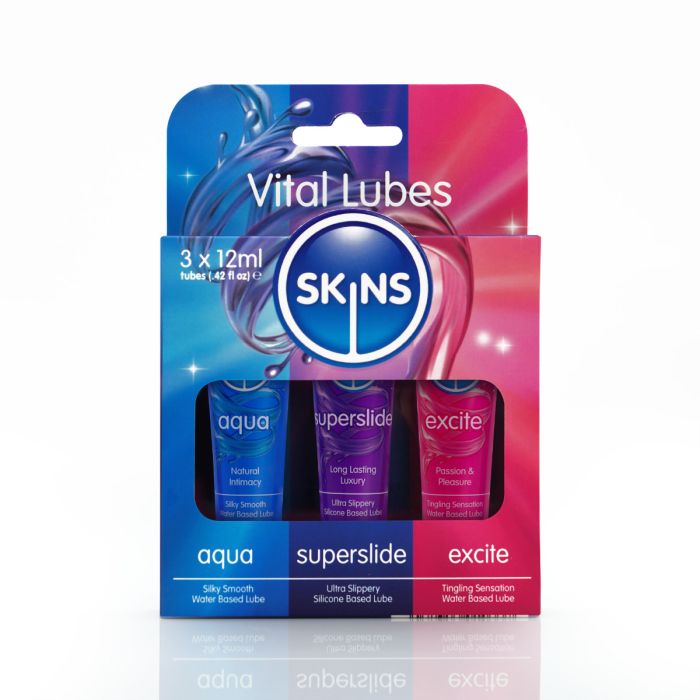 Skins 12ml Sampler Tubes - Vital 3pk - SKLUBSPL3VI
