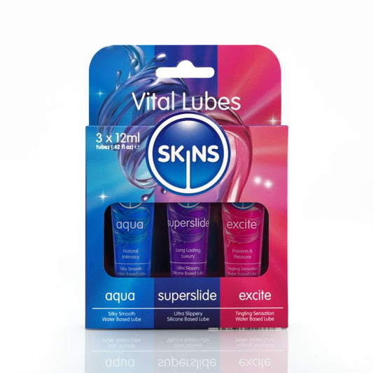 Skins 12ml Sampler Tubes - Vital 3pk - SKLUBSPL3VI