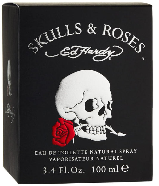 SKULLS & ROSES 3.4OZ, MEN'S PERFUME, EDT