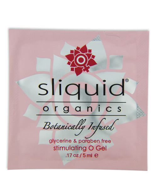 SLIQUID ORGANICS O GEL 200 PC PILLOW PACKS - SL245
