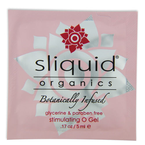 SLIQUID ORGANICS O GEL 200 PC PILLOW PACKS - SL245