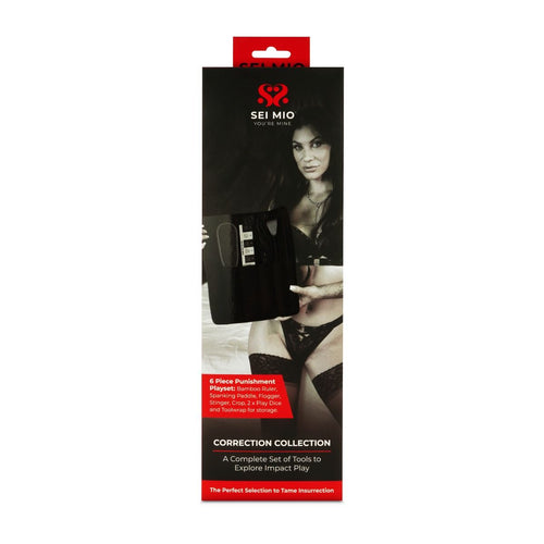 SEI MIO FETISH FEELS SENSUOUS 5 PIECE SENSATION KINKY KIT KIT - CRESM048