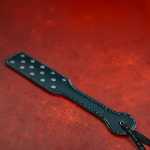 SEI MIO STUDDY HARD PUNISHMENT PADDLE WITH METAL STUDS - CRESM055