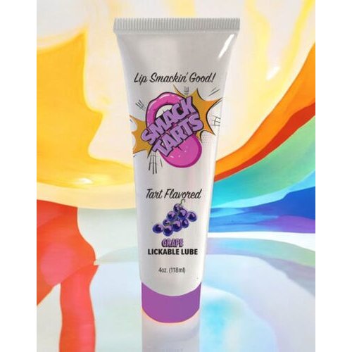 SMACK TARTS LICKABLE LUBE SOUR GRAPE 4 OZ