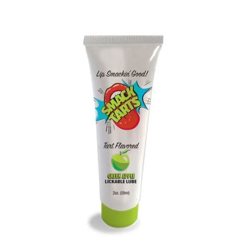 SMACK TARTS LICKABLE LUBE SOUR GREEN APPLE 2OZ