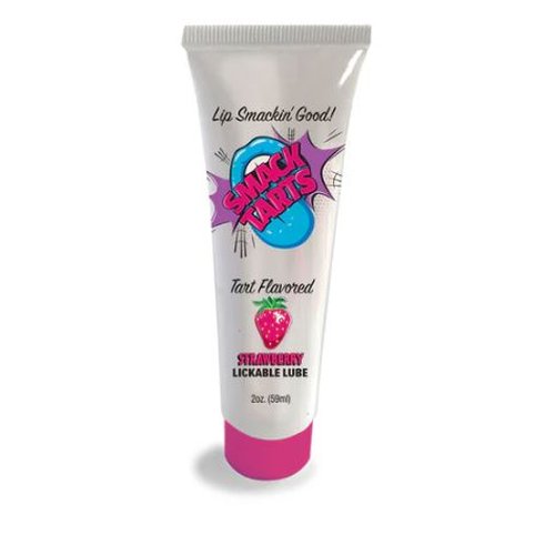 SMACK TARTS LICKABLE LUBE SOUR STRAWBERRY 2OZ