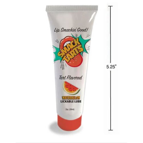 SMACK TARTS LICKABLE LUBE SOUR WATERMELON 2OZ