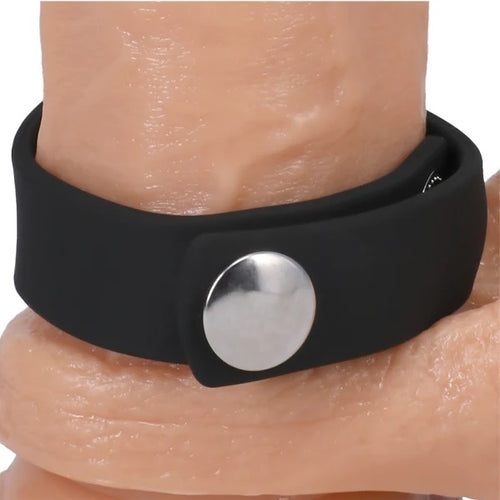 ROCK SOLID SILICONE 3 SNAP BLACK