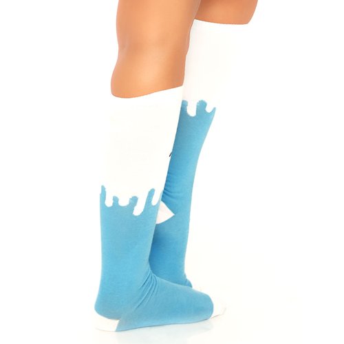 Snow Man Knee-High Socks - 5612      10122