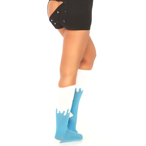 Snow Man Knee-High Socks - 5612      10122