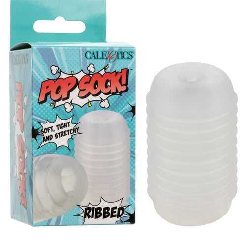 POP SOCK! RIBBED CLEAR - SE093630