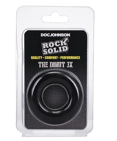ROCK SOLID DONUT 3X BLACK