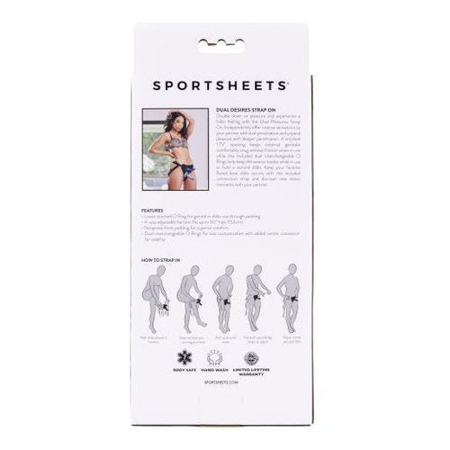 SPORTSHEETS DUAL DESIRES STRAP ON - SS31003