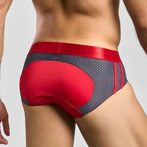 MALE BASICS SPOT BRIEF GRAY SMALL - MBS01GRYS