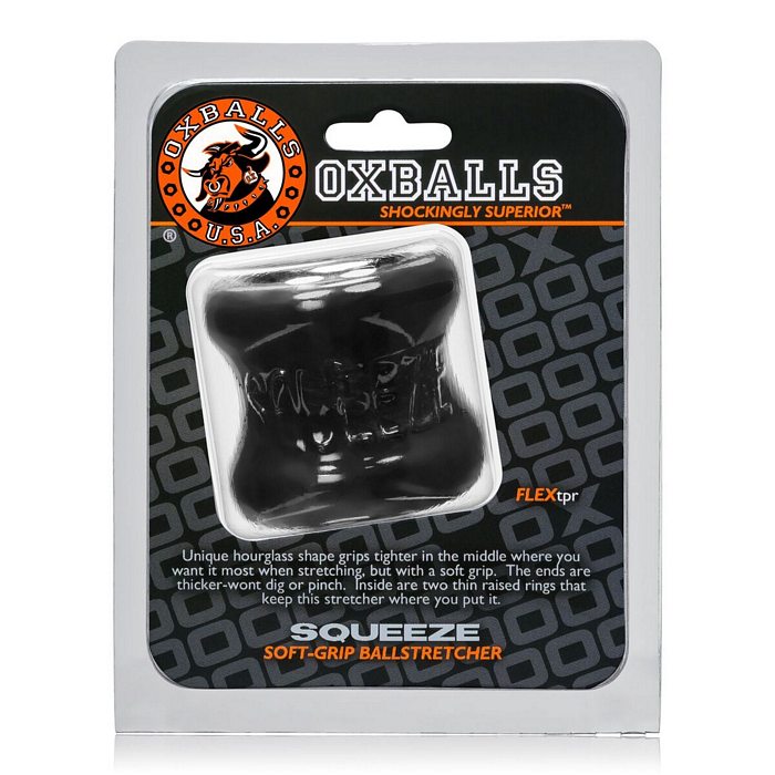 SQUEEZE BALL STRETCHER BLACK (NET) - OX3011BLK