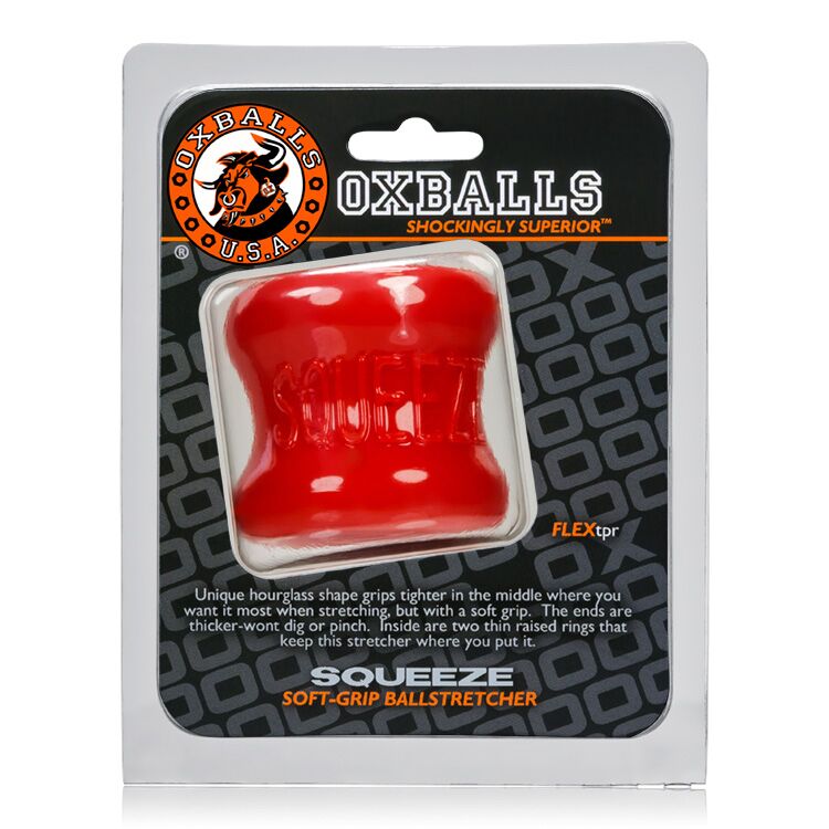 SQUEEZE BALL STRETCHER OXBALLS RED (NET) - OX3011RED